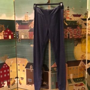 Blue leggings cotton